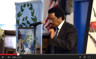 Tesfay Degiga Eulogizing Ahmed Nasser